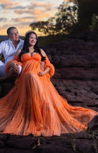 Ensaio Gestacional de Angelina - Ensaio Gestacional