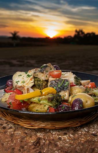 GASTRONOMIA de Pratos Cheff Gerald - Restaurante Moradas da Serra