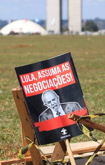 Fotojornalismo de Marcha da Classe Trabalhadora em Brasília