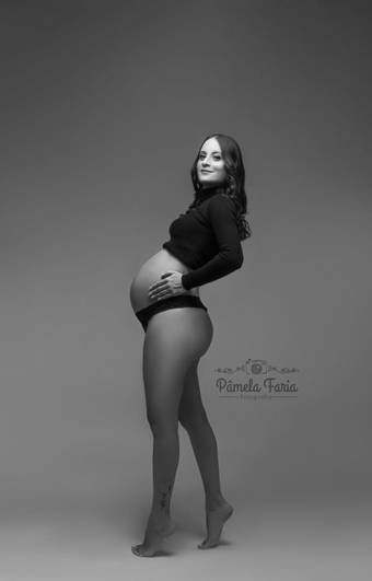 Gestante de Ensaio Gestante - Gleice Santarosa