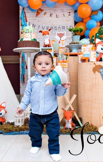 Aniversário Infantil de Primeiro Ano do Joaquim
