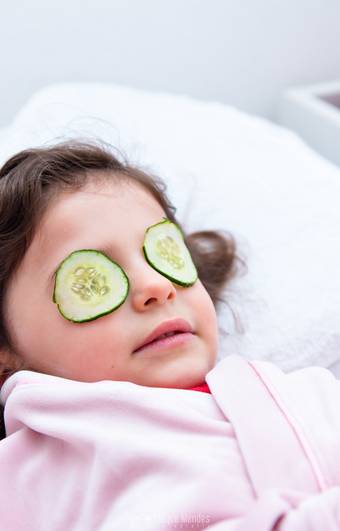 Aniversário Infantil de Spa Day da Manu para comemorar 3 anos