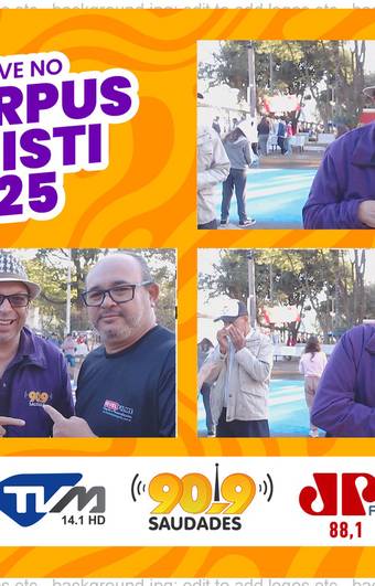 TRABALHOS de Cabine fotográfica Corpus Christi 2025 parte 1