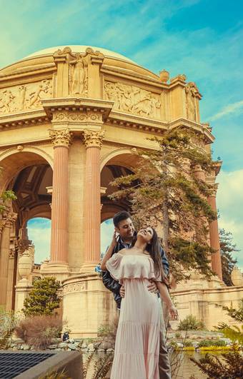 ROMANTIC SHOOTING of Palace of love