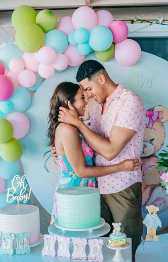 PREGNANTS of Chá de revelação incrível de Priscila & Matheus - Os convidados