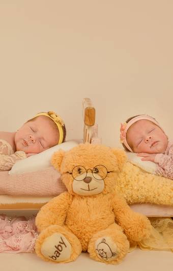 Newborn de Amália e Luisa