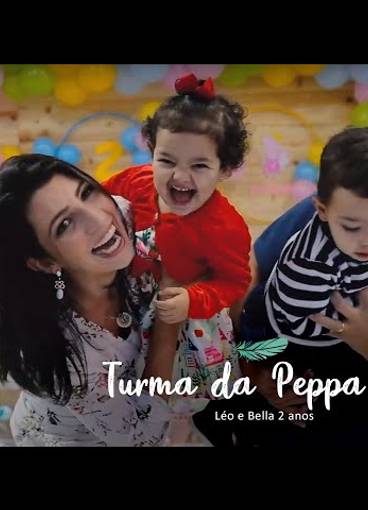Infantil de TURMA DA PEPPA PIG - Leo e Bella 2 anos