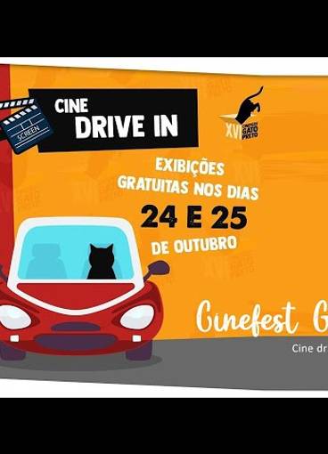 Institucional de CINE FEST GATO PRETO - Cine Drive in