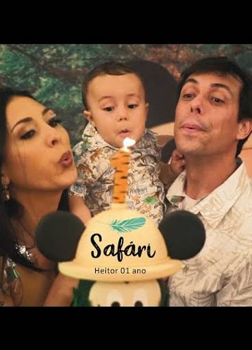 Infantil de SAFÁRI - Heitor 01 ano