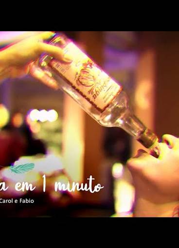 Casamentos de 1 minuto de Carol e Fabio