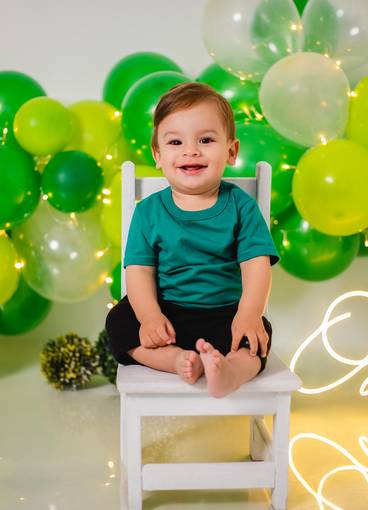 Bebês de smash the cake - Benicio 