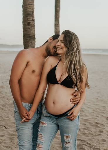 Gestante de Andressa e Mateus 