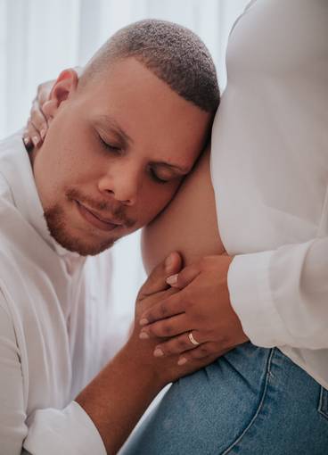 Gestante de Valeria e Lucas