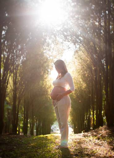 Gestante de A Espera pelo Miguel