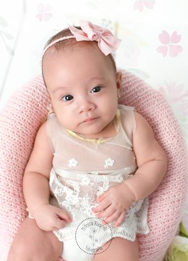 Acompanhamento do Bebê de 4 meses da Melinda 