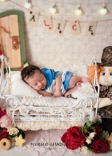 Newborn de Ensaio Newborn Alice