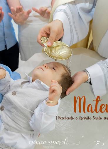 Batizado de Batismo do Mateus