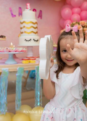 Aniversários de 5 anos da Laisa