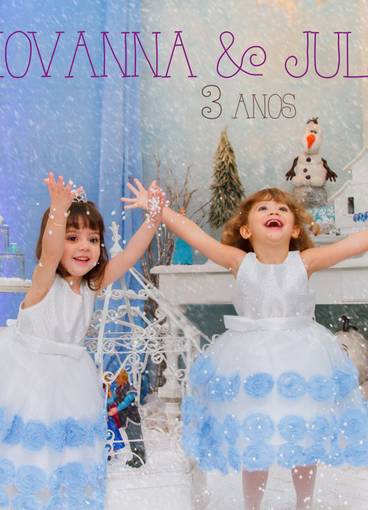 Aniversários de Giovanna & Julia - 3 anos