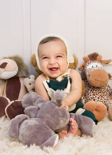 Acompanhamento do Bebê de 7 meses do Enrico