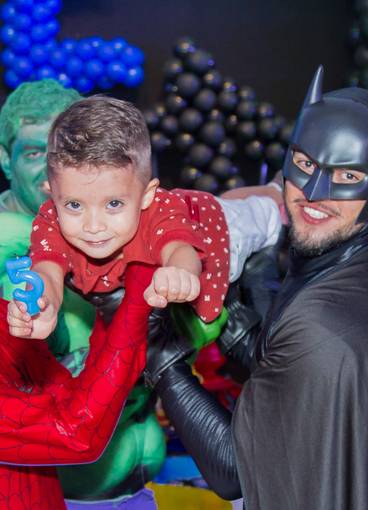 Aniversários de 5 anos do Enzo