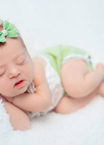 Newborn de Sessão Newborn da Clara