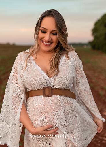 Gestante de Esperando Ravi Lucca