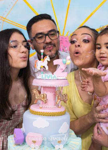 Aniversários de 2 anos da Lívia