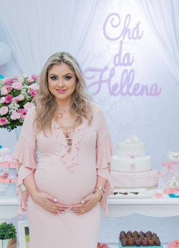 Chá de Bebê de Chá da Hellena