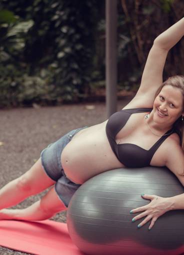 Gestante de À Espera de Guilherme