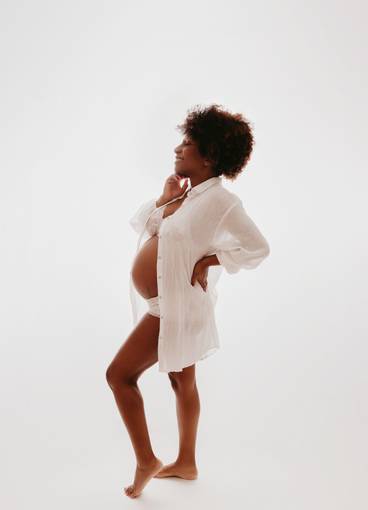 Gestante de À Espera de João