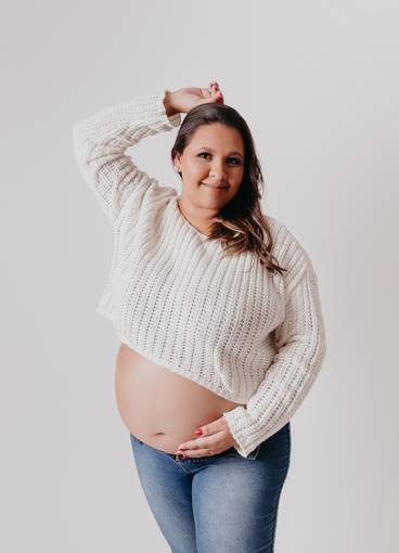 Gestante de À Espera de Gabriella 