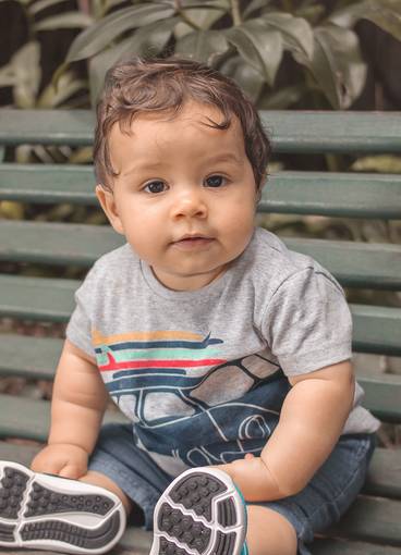 Bebês de Acompanhamento do Caio - 9 meses 