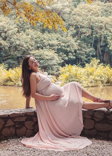 Gestante de À Espera de Vicente 