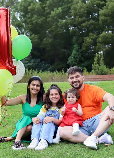 Festa de Anos de Isabella e a primeira voltinha em torno do Sol
