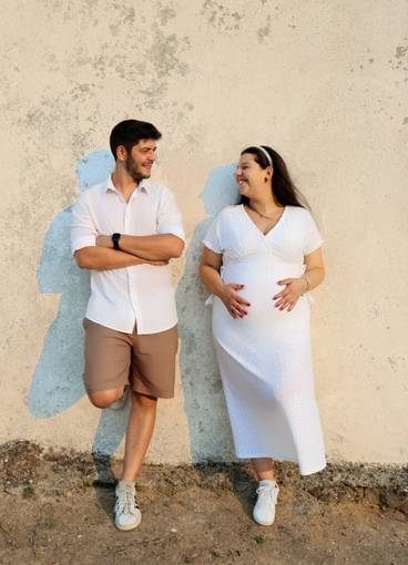 Gestante de À espera da Leonor