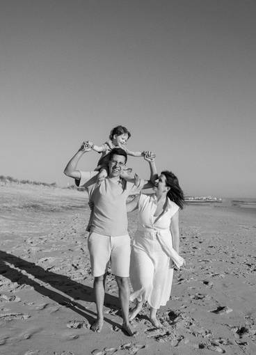 Família de Uma tarde feliz