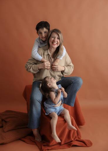 Dia da Mãe de Retratos de amor da Luciana, da Liz e do Lucas