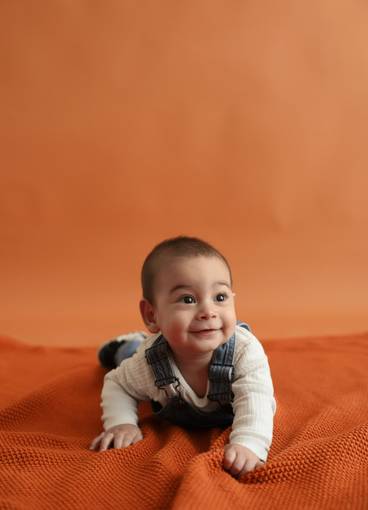 Família de 6 meses do Santi