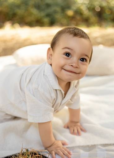 Família de 9 meses do Santi