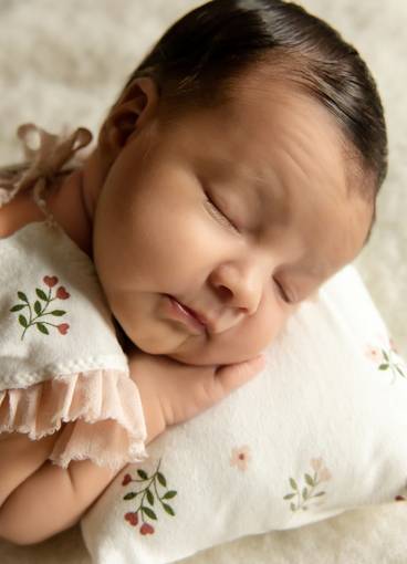 Newborn de Muito amor e a Maria Cecília