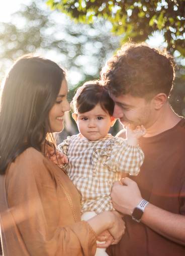 Ensaio família de Bianca, Rodrigo e Olivia
