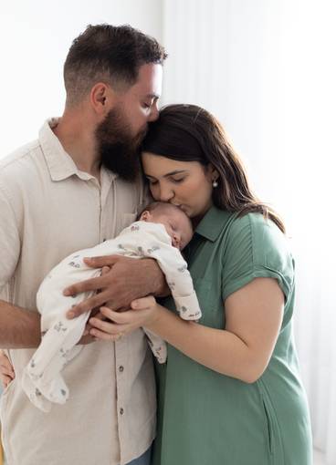 Ensaio família de Newborn Antônio