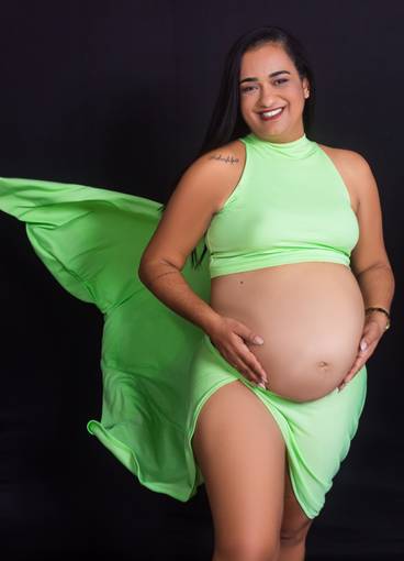 Book Gestante de Ensaio Gestante - Ariana 