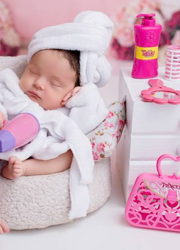 Newborn menina de Betina 15 dias 