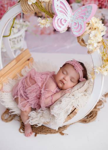 Newborn menina de Safira