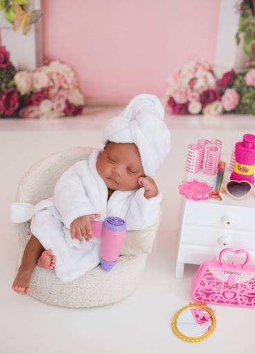 Newborn menina de Heloisa 