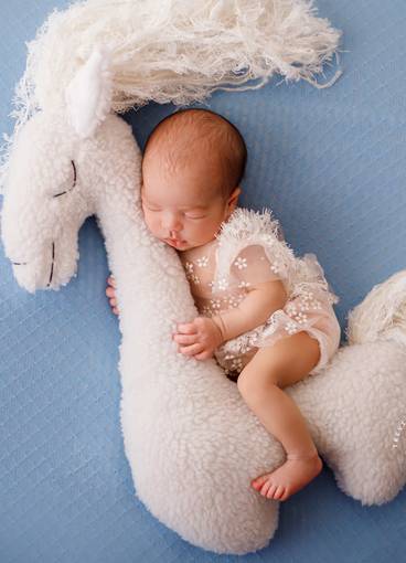 Newborn menina de Helena 