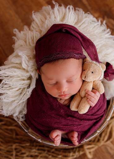 Newborn menina de Luna 23 dias