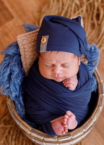 Newborn menino de Heitor 17 dias